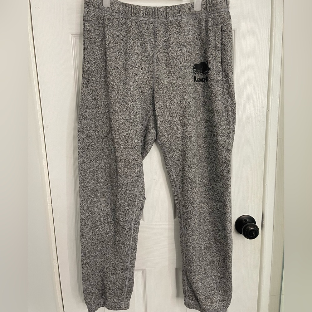 Men’s Roots Heather Gray Joggers